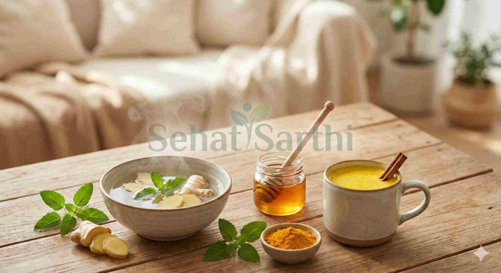 सर्दी-खांसी के घरेलू नुस्खे