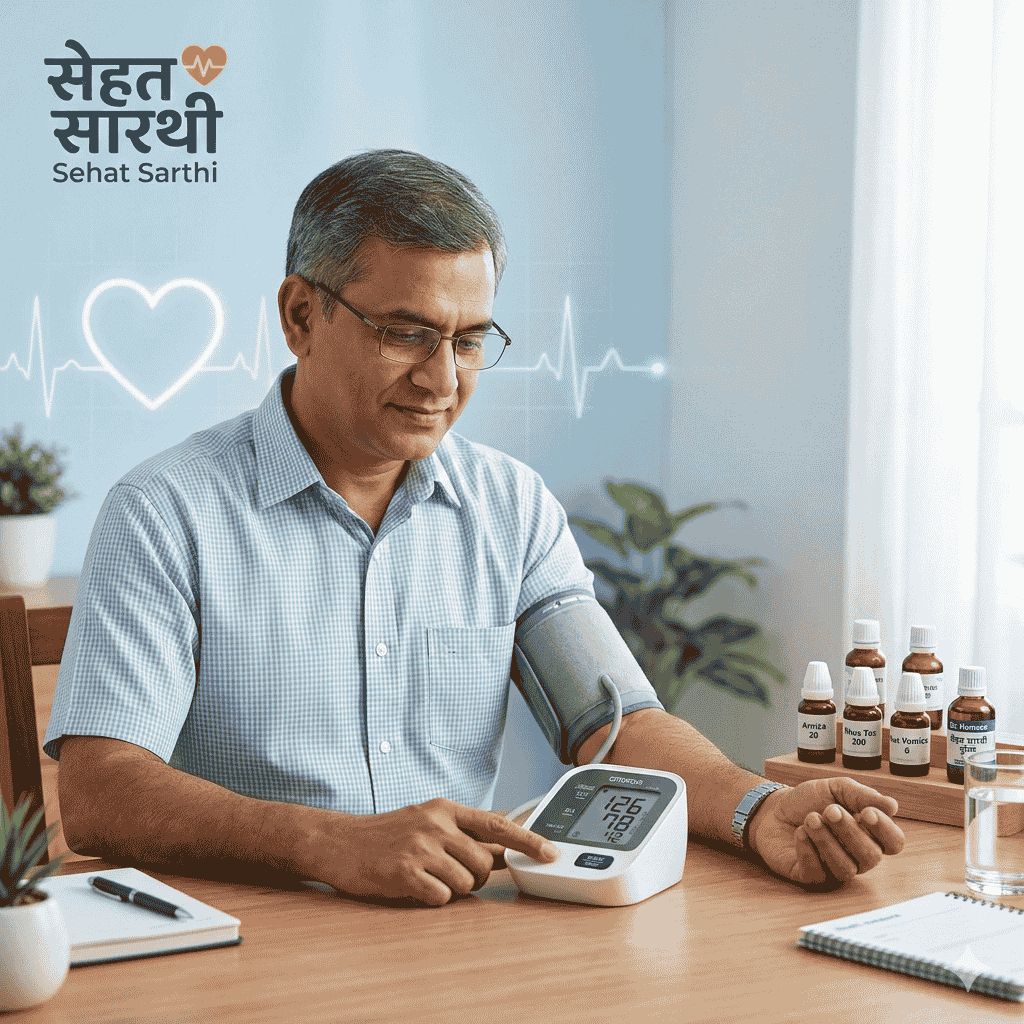 ब्लड प्रेशर नियंत्रित करने की होम्योपैथिक मेडिसिन