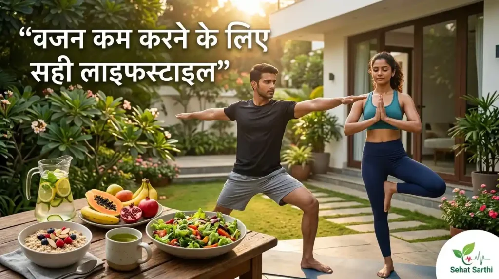 वजन कम करने के लिए सही लाइफस्टाइल और हेल्दी Weight Loss टिप्स