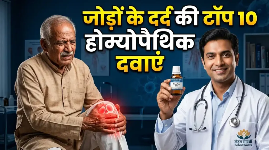 जोड़ों के दर्द के लिए टॉप 10 होम्योपैथिक मेडिसिन