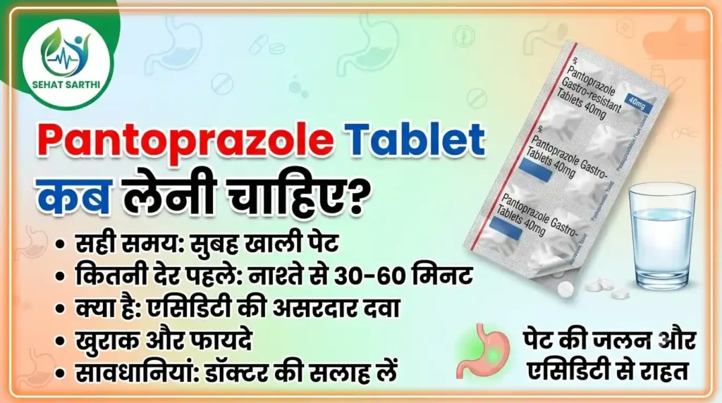 Pantoprazole Tablet कब लेनी चाहिए