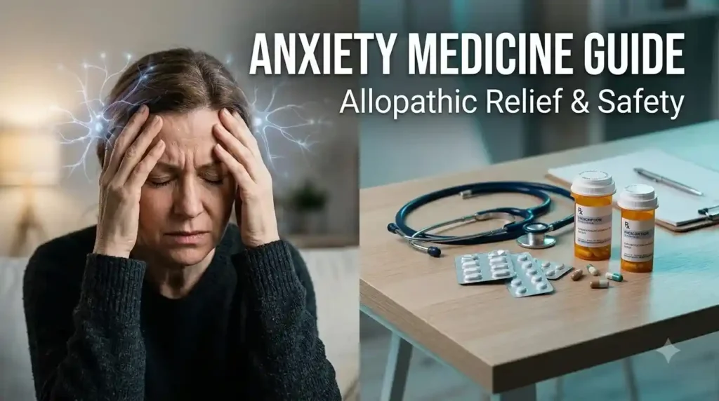 anxiety ke liye allopathic dawa aur ghabrahat ki dava ki jankari