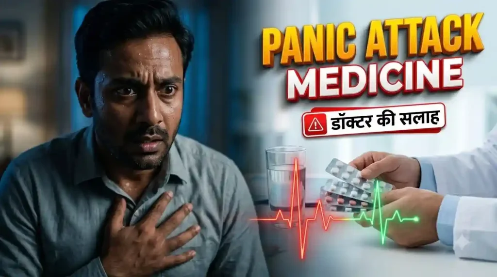 Panic Attack Ki Allopathic Medicine Aur Ilaj (पैनिक अटैक की एलोपैथिक मेडिसिन और इलाज)