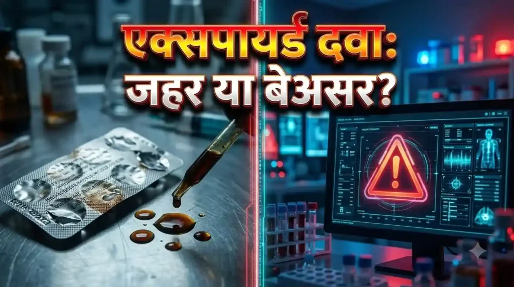 दवा की एक्सपायरी डेट और एक्सपायर्ड दवा खाने के नुकसान की जानकारी