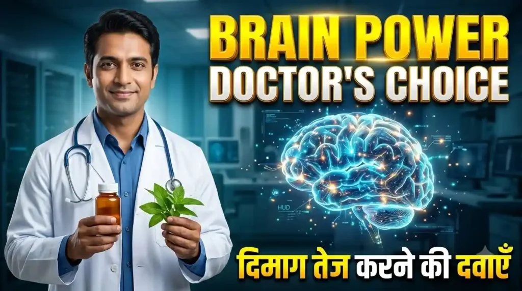 Brain Power के लिए डॉक्टर द्वारा सुझाई दवाएँ और दिमाग तेज करने के सप्लीमेंट्स
